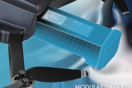 HHD Drone with 4K Camera for Adults and Beginners, 5G Wifi Transmission, 40 Minutes Flight Time,Black