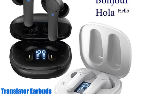 Translator Earbuds 144 Languages Real Time Online Offline Translation Earphones