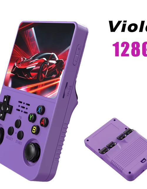 Load image into Gallery viewer, R36S Handheld Game Console 3.5 Inch IPS Screen Retro Game Console Linux System Screen Portable Pocket Video Player
