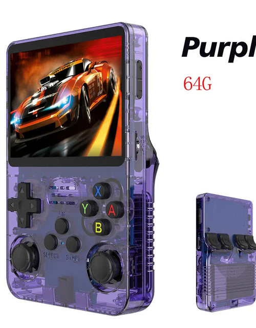 Load image into Gallery viewer, R36S Handheld Game Console 3.5 Inch IPS Screen Retro Game Console Linux System Screen Portable Pocket Video Player
