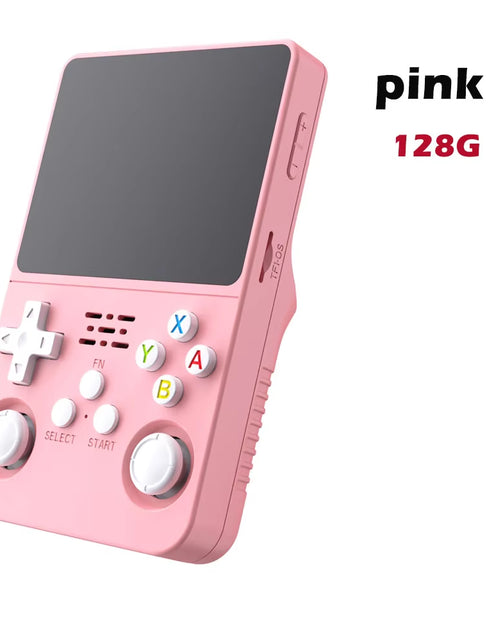 Load image into Gallery viewer, R36S Handheld Game Console 3.5 Inch IPS Screen Retro Game Console Linux System Screen Portable Pocket Video Player
