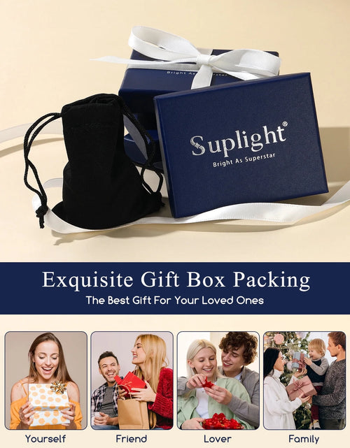 Load image into Gallery viewer, Silver Necklace for Women 925 Sterling Silver Birthstone Love Heart Necklace
