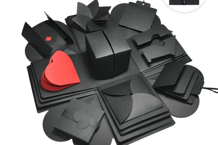 DIY Explosion Photo Album Gift Box Storage Box Valentine'S Day Surprise Gift Box Romantic Couple Creative Gift