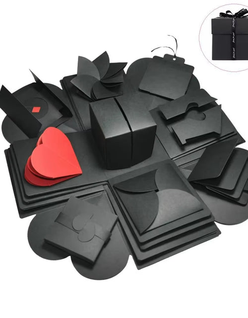 Load image into Gallery viewer, DIY Explosion Photo Album Gift Box Storage Box Valentine'S Day Surprise Gift Box Romantic Couple Creative Gift
