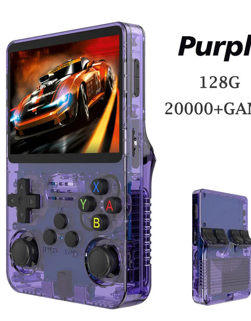 Load image into Gallery viewer, R36S Handheld Game Console 3.5 Inch IPS Screen Retro Game Console Linux System Screen Portable Pocket Video Player
