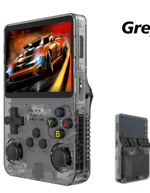 Load image into Gallery viewer, R36S Handheld Game Console 3.5 Inch IPS Screen Retro Game Console Linux System Screen Portable Pocket Video Player
