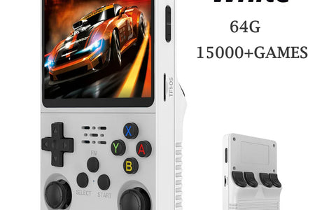 R36S Handheld Game Console 3.5 Inch IPS Screen Retro Game Console Linux System Screen Portable Pocket Video Player