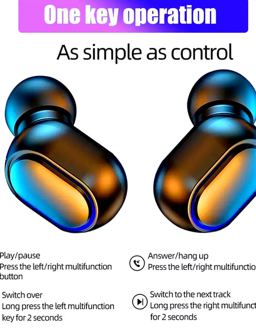 Load image into Gallery viewer, TWS Wireless Bluetooth Earbuds Waterproof Bluetooth Headset Noise Cancelling
