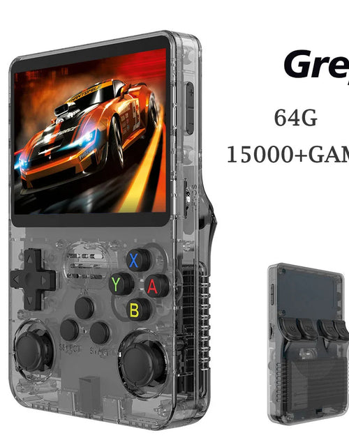 Load image into Gallery viewer, R36S Handheld Game Console 3.5 Inch IPS Screen Retro Game Console Linux System Screen Portable Pocket Video Player
