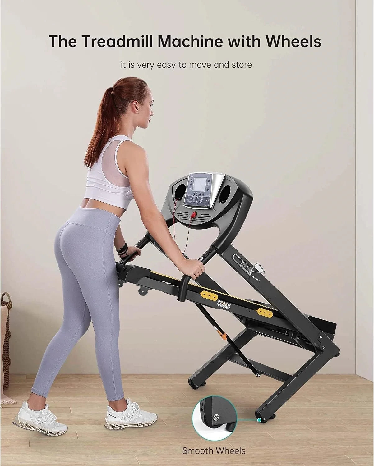 Caminadora Con Inclinación Plegable Con Inclinación Automática De 12 Niveles 2.5Hp Potencia 8.5Mhp Velocidad Máquina De Running 15 Programas De Entrenamiento Preestablecidos Caminadora Eléctrica Para Uso En El Hogar
