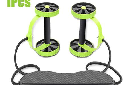 Ab Roller for Abs Workout Multifunctional Thicker No Noise Ab Roller Wheel Exercise Equipment Easy to Use Ab Roller Body Shaping