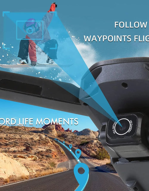 Load image into Gallery viewer, HHD Drone with 4K Camera for Adults and Beginners, 5G Wifi Transmission, 40 Minutes Flight Time,Black
