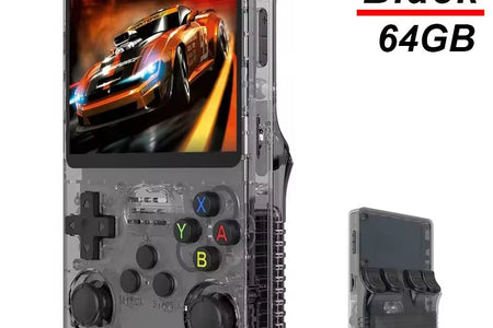 R36S Handheld Game Console 3.5Inch IPS Screen 128G Classic Retro Games Consoles Arkos System Portable Pocket Video Game Player