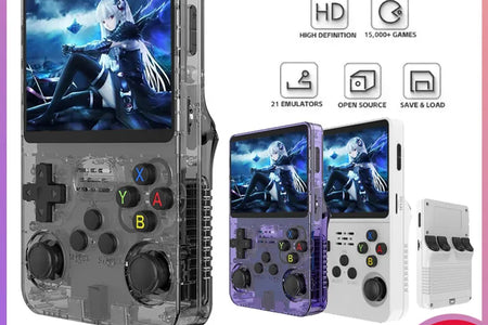 R36S Handheld Game Console 3.5 Inch IPS Screen Retro Game Console Linux System Screen Portable Pocket Video Player