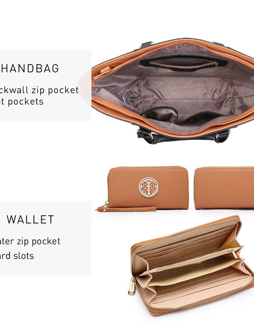 Load image into Gallery viewer, Women'S Handbags Purses Large Tote Shoulder Bag Top Handle Satchel Bag for Work
