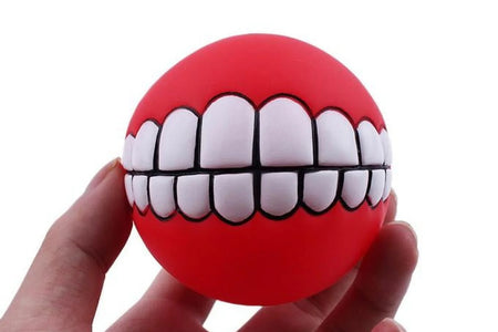 Dog Balls Toys Squeaky Fetch Sound Ball Pet Dog Puppy Squeaky Chew Toy Squeaker Ball Funny Toys
