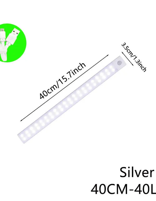 Load image into Gallery viewer, Night Light Led Light under Cabinet Light Motion Sensor Night Light Closet Light Cabinet Kitchen Lighting Magnetic Night Light
