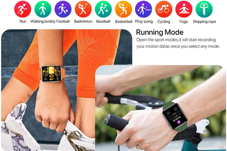 Smart Watches for Men/Women (Answer/Make Calls),Fashionable Sports Watch,Pink