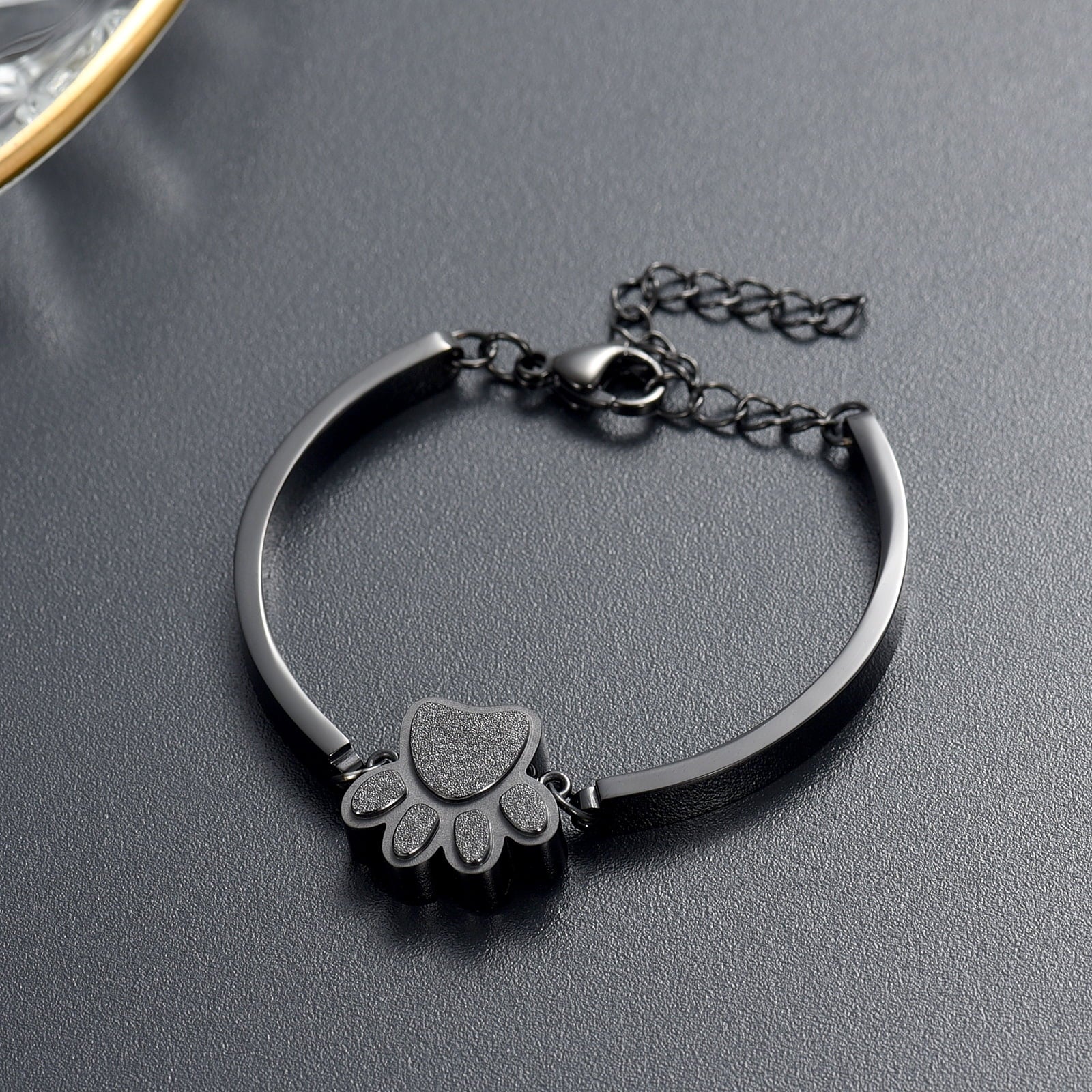 Joyería De Cremación De Mascotas Para Cenizas Para Perro/Gato, Pulsera De Urna De Recuerdo Para Mujer Y Hombres, Regalo Conmemorativo De Acero Inoxidable Para La Pérdida De Un Querido Amigo Peludo Con Kit De Relleno Y Caja De Regalo