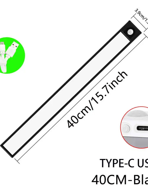 Load image into Gallery viewer, Night Light Led Light under Cabinet Light Motion Sensor Night Light Closet Light Cabinet Kitchen Lighting Magnetic Night Light
