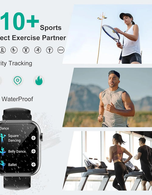Load image into Gallery viewer, Smart Watch Answer/Make a Call Bluetooth Smart Watch for IOS Android Men'S and Women'S Watch Black
